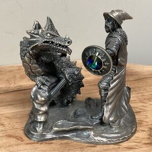 ⚫️Vintage - Tudor Mint Myth and Magic Collection - “Friend or Foe?” - Pewter